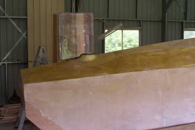rudder in situ